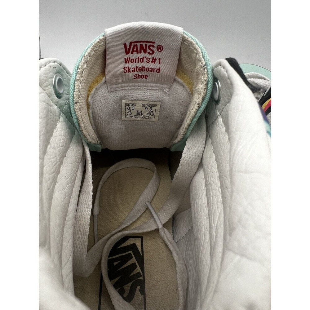 Vans Custom 90s Style Saved By The Bell Checkerbo… - image 6